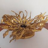 Pair of wall lamps signed moerenhout, belgium 1970s