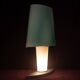Daniela Puppa 1991 Italian Model 2850 Colored Glass Table Lamp for Fontana Arte