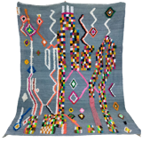 Tapis berbère marocain fait main 250 x 182 cm