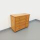 Commode en pin vintage des années 70