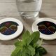 Lot 6 dessous de verre céramique ethnique masques tribaux