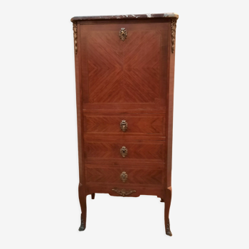 Secretaire de dame en bois de plaquage