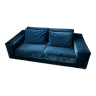 Home Spirit sofa Chamonix blue velvet