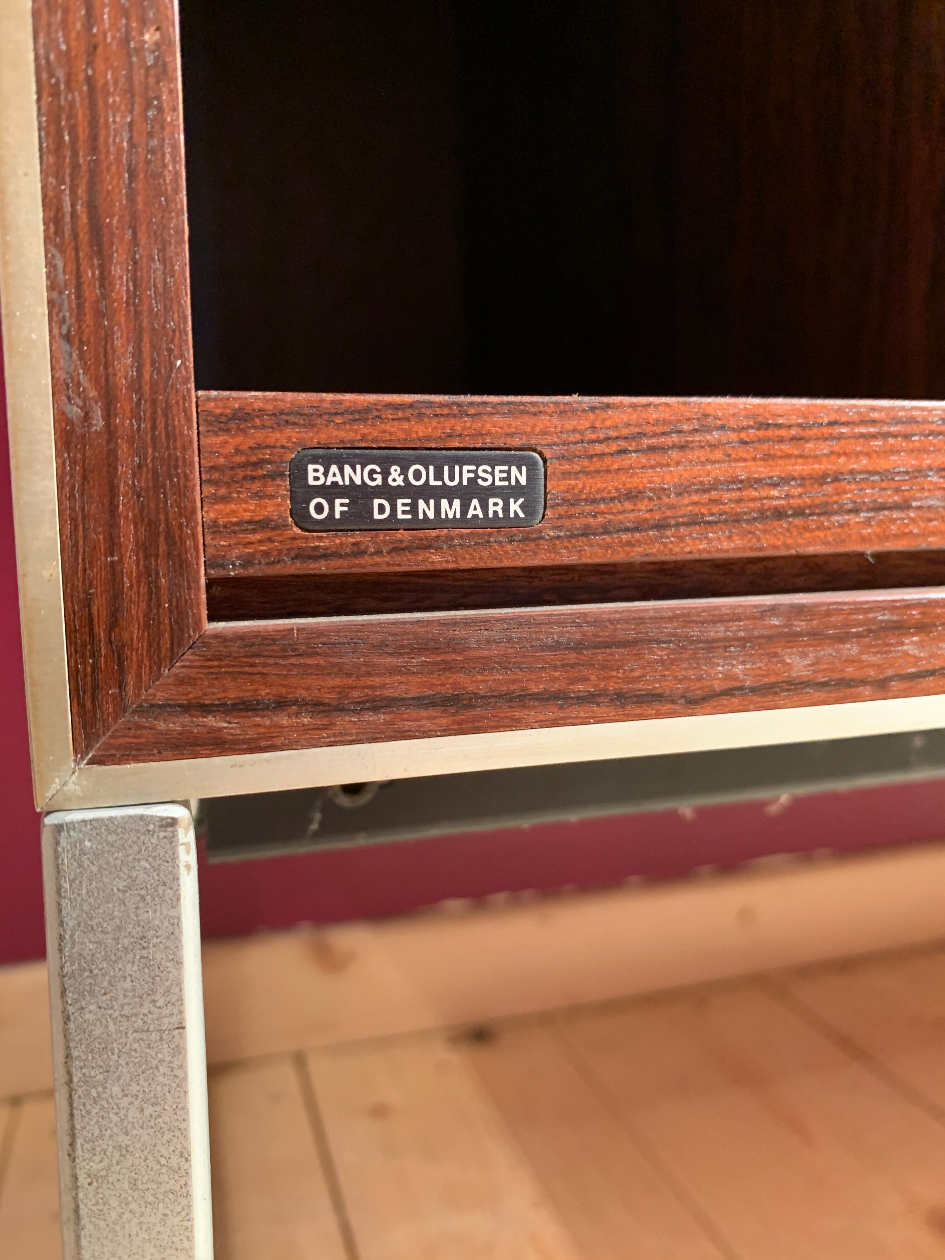 Jacob Jensen hi-fi TV furniture, vinyl brand bang olfusen