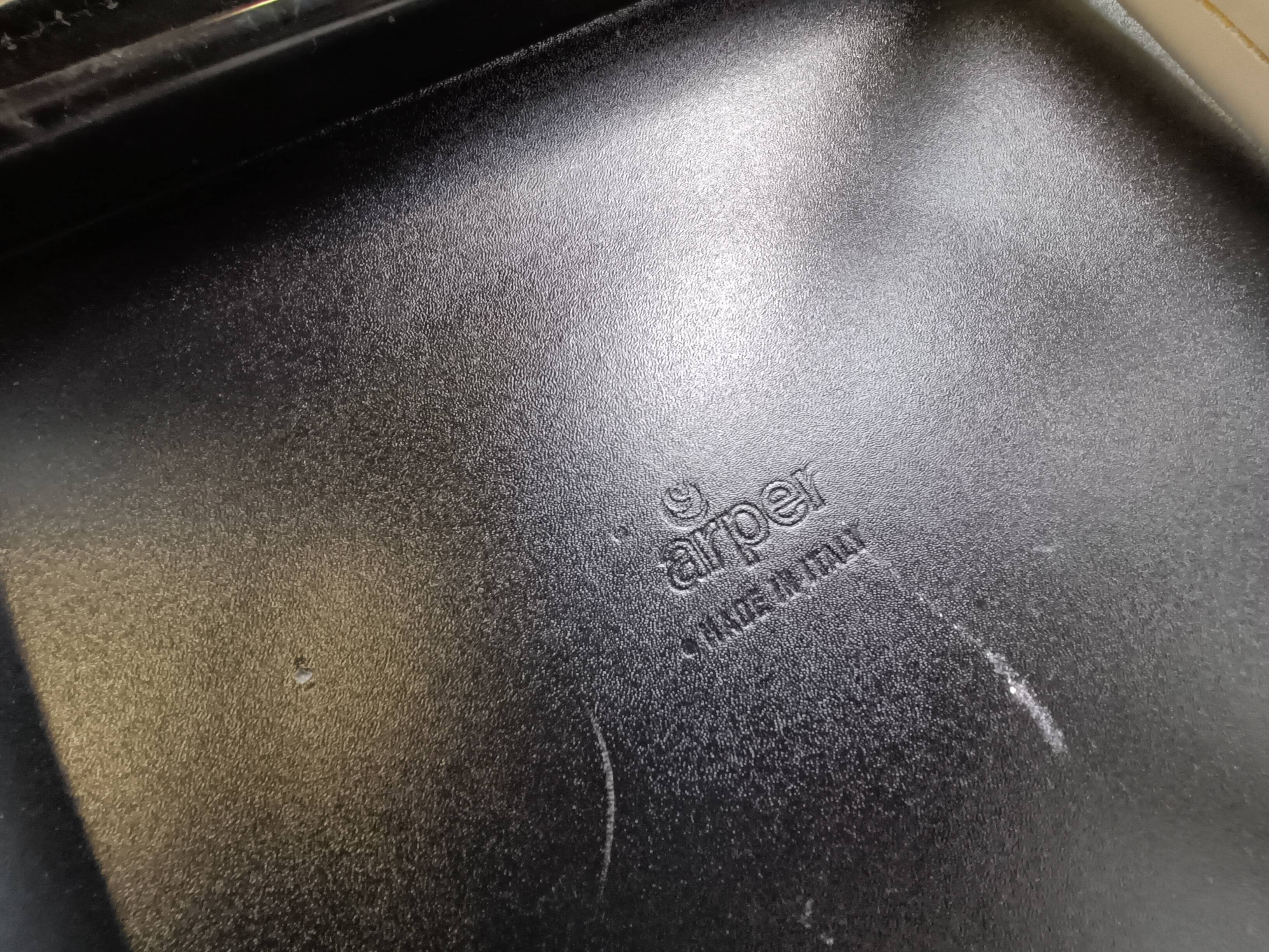 Set of 10 vintage leather dining chairs, 1980s