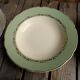 6 Villeroy & Boch deposed hollow plates in ceramics gold decoration