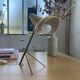 Lampe de bureau cocotte jaune