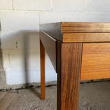 Scandinavian teak extendable table 60s