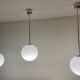 3 Giso ball pendant lights by Gispen