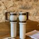 Pots de chocolatière de bistrot, fin XIXe siècle