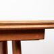 Large extendable dining table, 320 cm, in oak, Guillerme and Chambron.