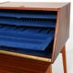 Swedish Vintage cutlery cabinet in mahogany by Stig-bolaget