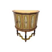 Vintage Italian Painted Cabinet, 1950s