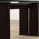 Tito Agnoli for Matteo Grassi leather dining table and six chairs