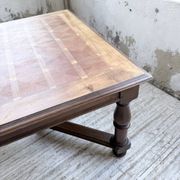 Table chêne style Louis XIV 1900