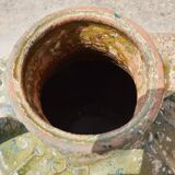 Dig jug pottery vase ancient terracotta green