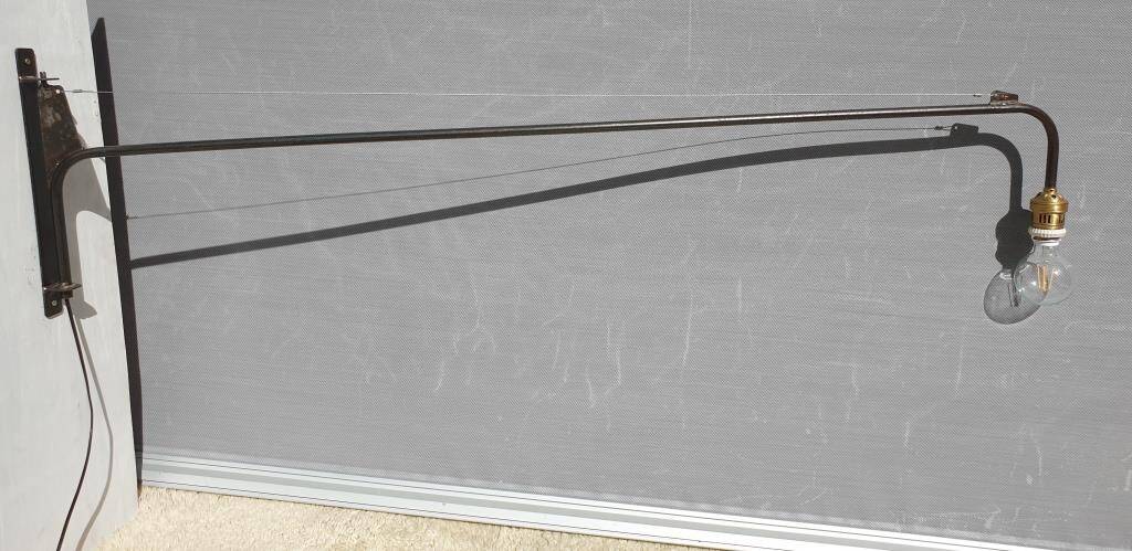 Applique d'atelier Jib170 design industriel 1950