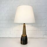 Oval ceramic table lamp, Nils Kähler for HAK, Denmark, 1970