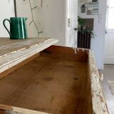 Patinated white jam maker