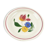 Former raised dish, décor Selestat, Schlettstadt, from Sarreguemines