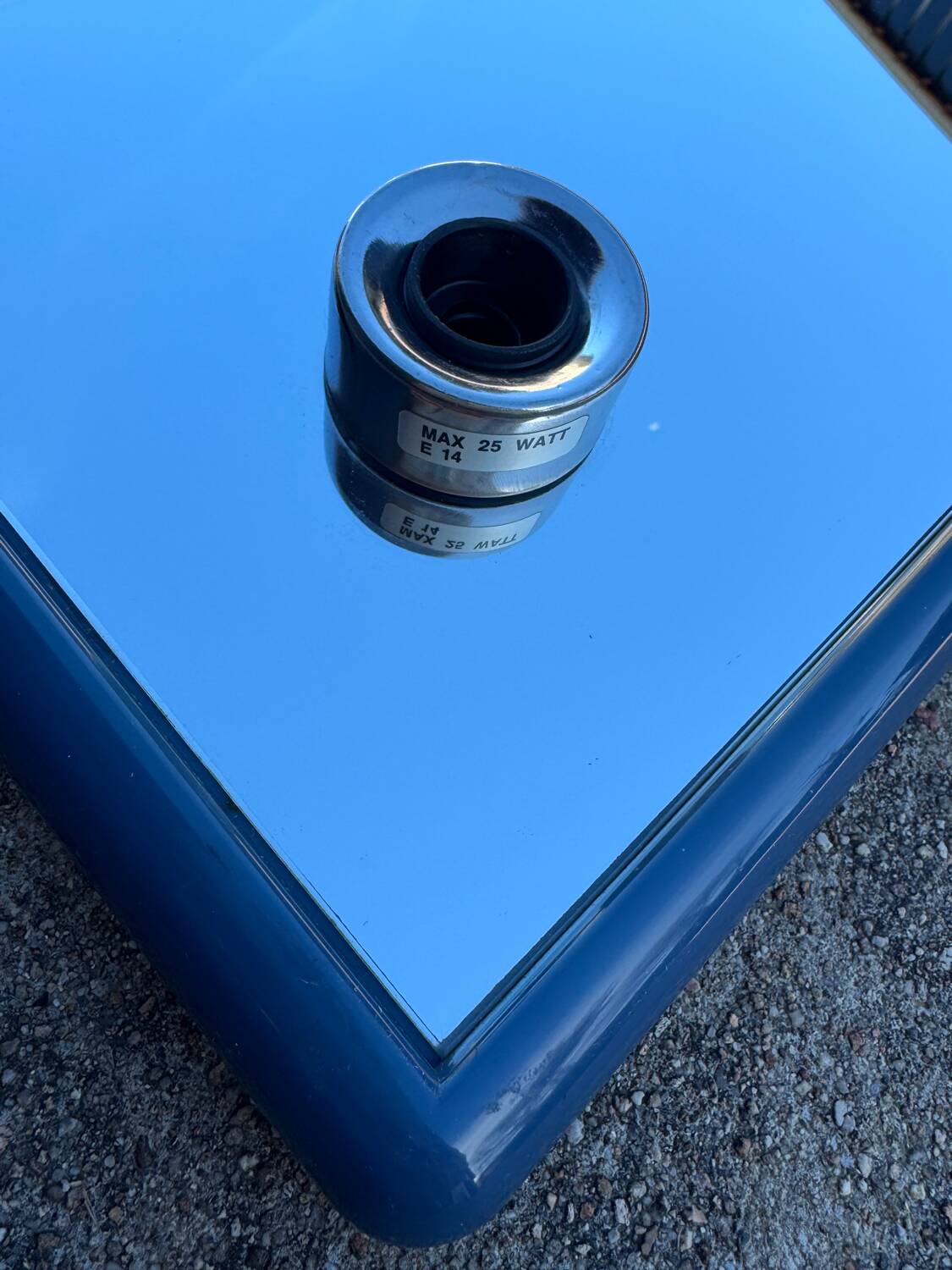 Illuminated mirror Gedy, Italy 1970s