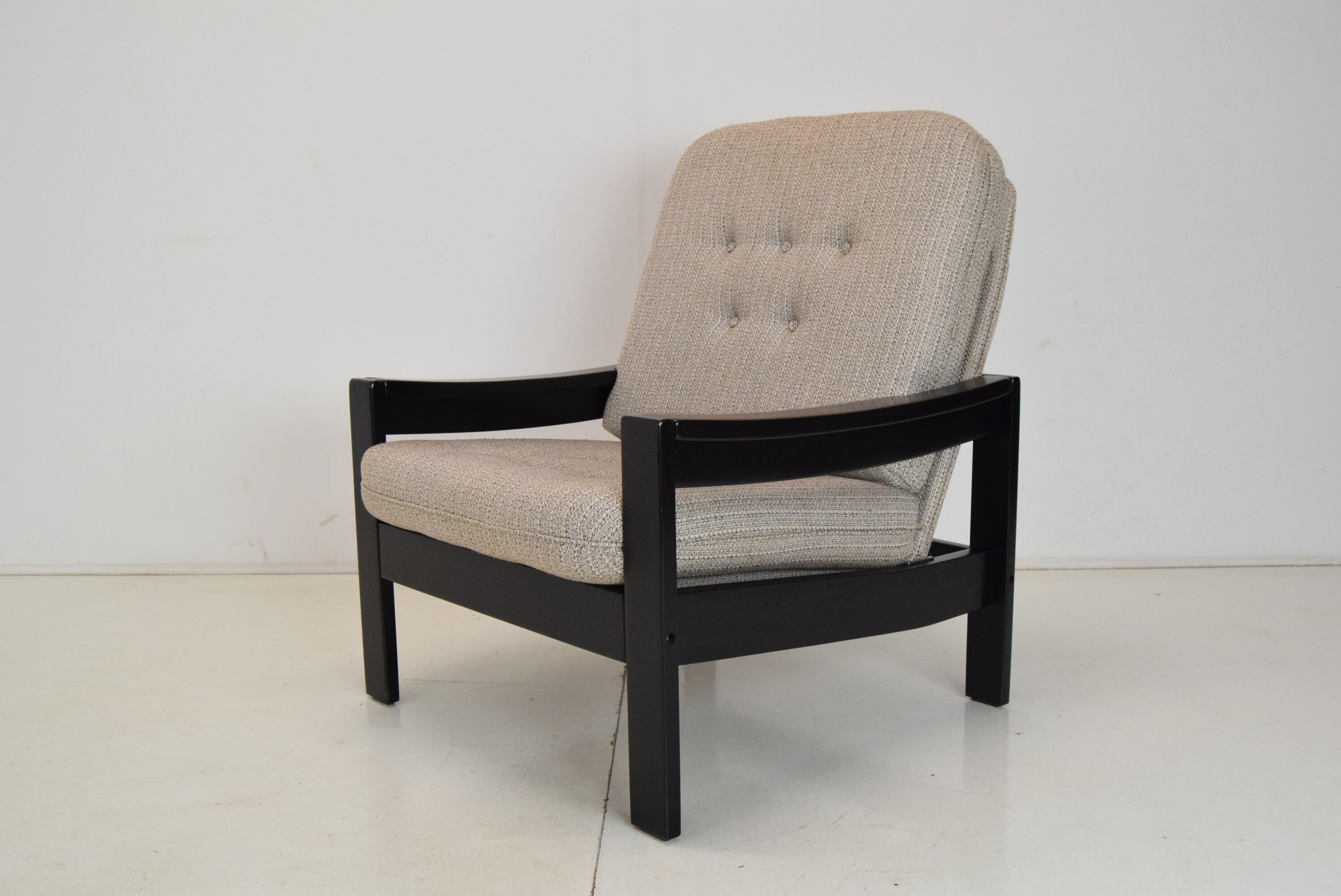mid-century armchair Leda lux 1980's