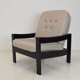 mid-century armchair Leda lux 1980's