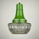 Green suspension light in mid-century style by Targetti Sankey, 1960s.