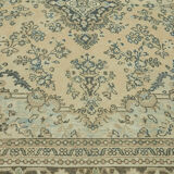 Handmade oriental unique 1980s 267 cm x 338 cm