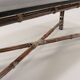 Table basse vintage design L. Levi McGuire en bambou, Italie, années 1980