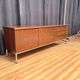 Walnut veneer sideboard, Germany, 1970s