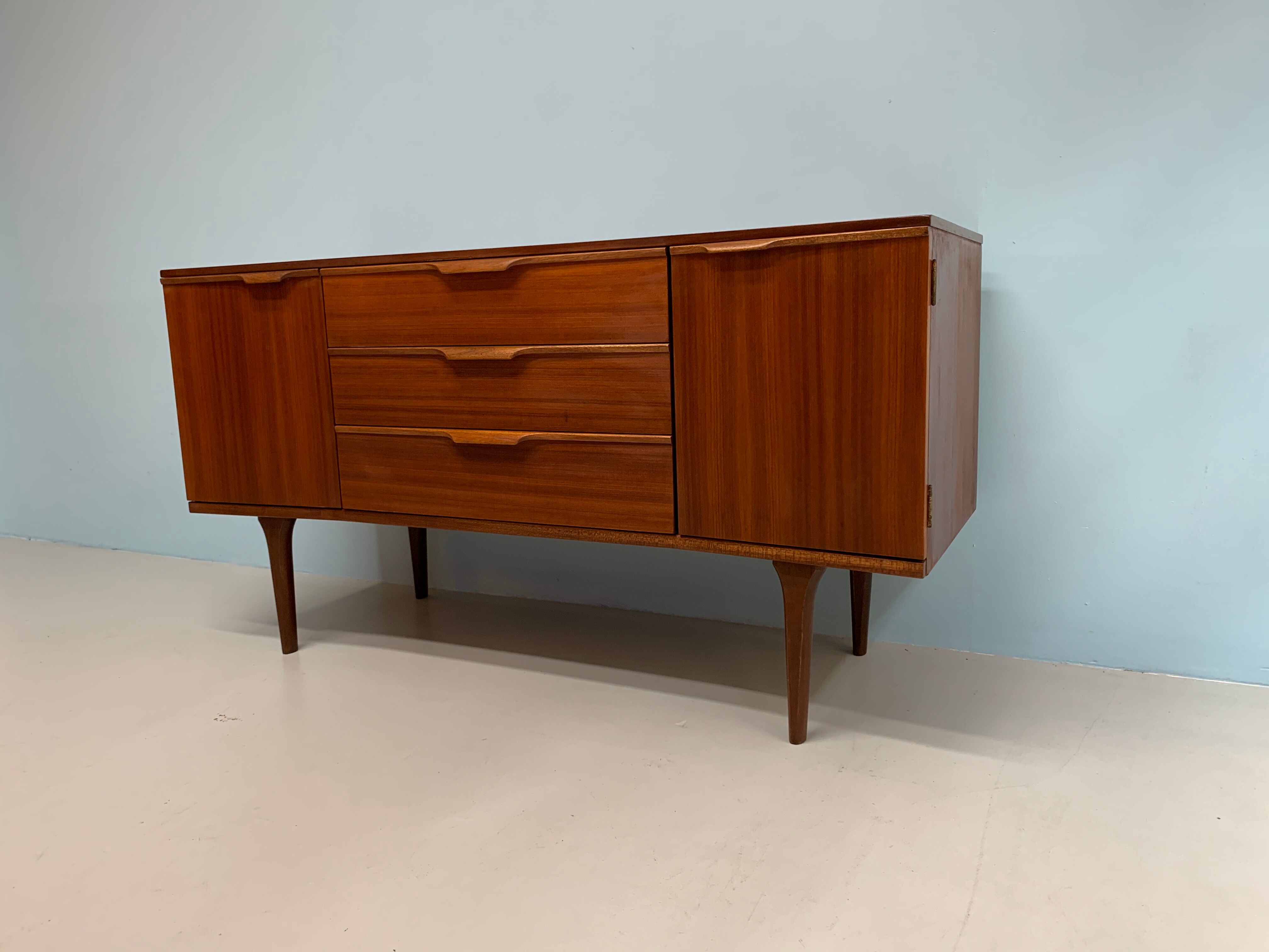 Vintage teak Austinsuite sideboard by Frank Guille 1960's