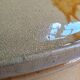 Old yellow ochre glazed terracotta terrine | Rustic pottery