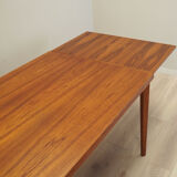 Table en teck, design danois, années 60, fabriquée au Danemark