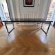 Black lacquered table - approximately 1970