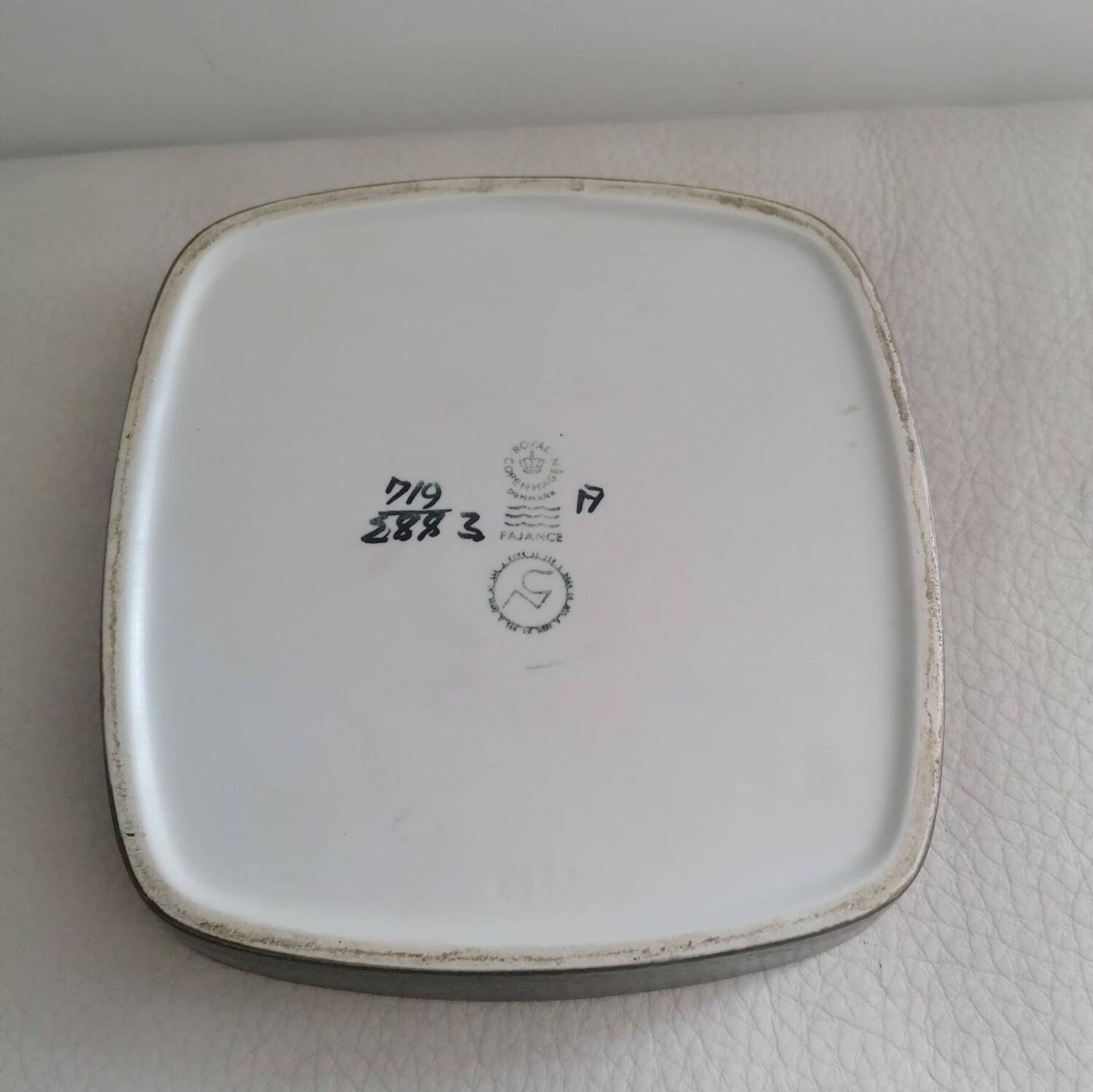Baca bowl in glazed Danish earthenware Royal Copenhagen design by Nils Thorsson
