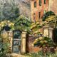 Oil on canvas wooden frame "In the Esterel"