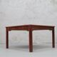 Table basse en bois de rose et wenge d’Alberts Tibro, années 1970