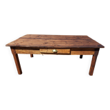 Table Basse Noyer et Pin