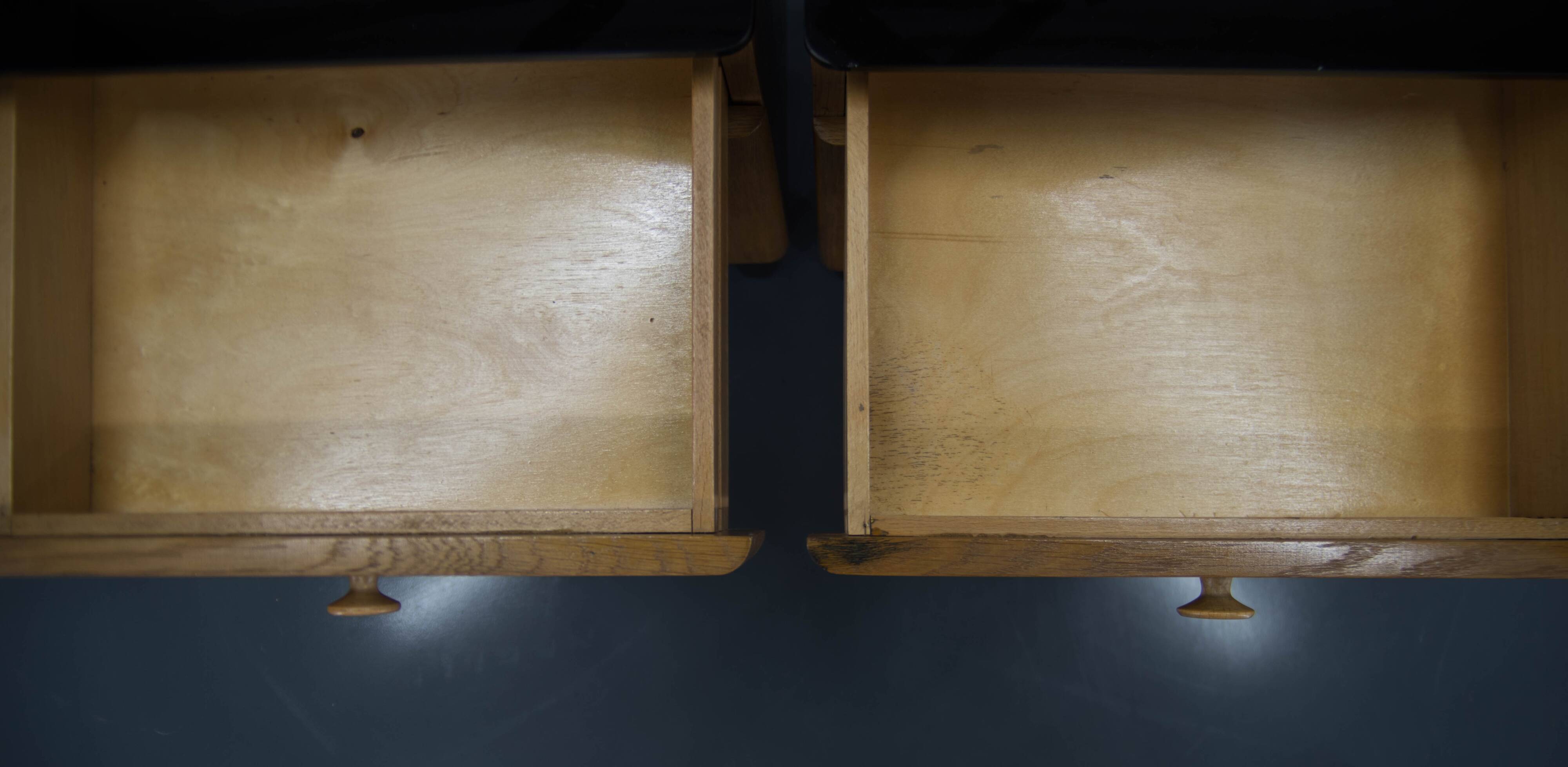 Set of Two Night Stands by Halabala for UP Zavody, 1950s