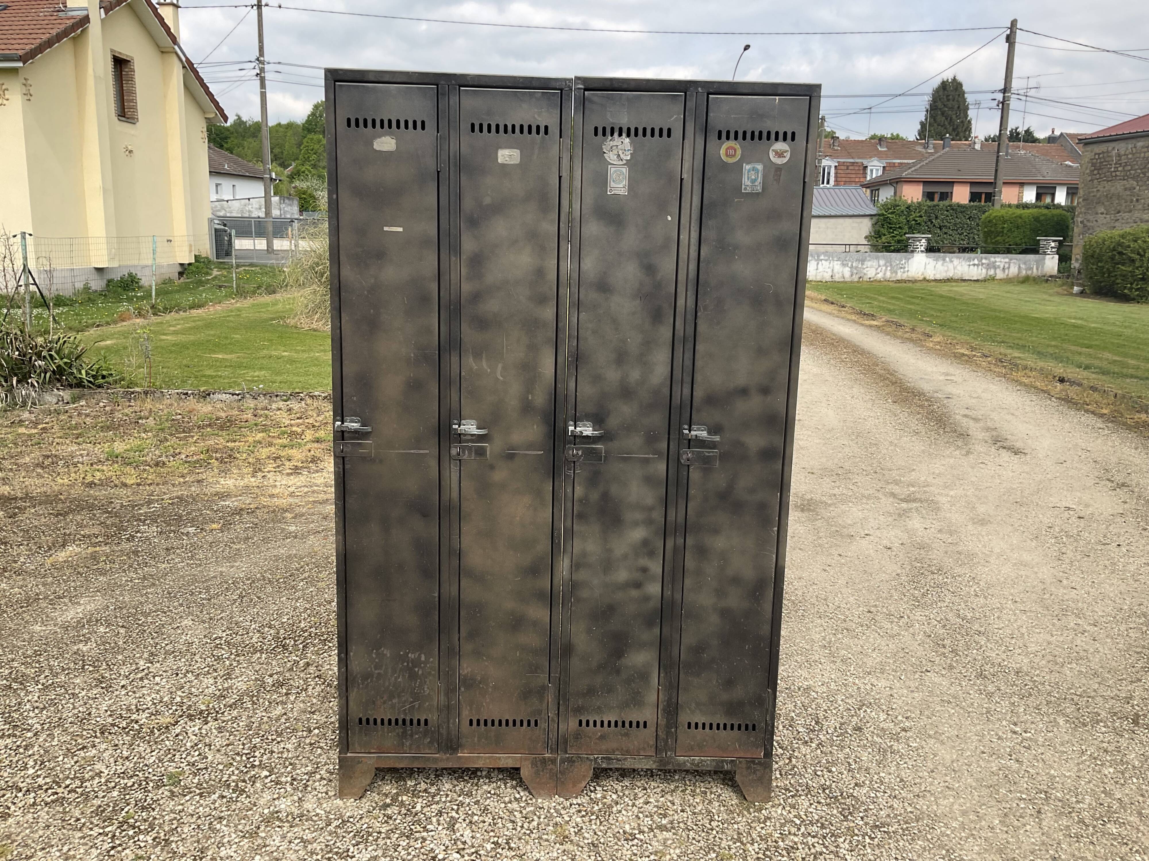 Metal cabinets