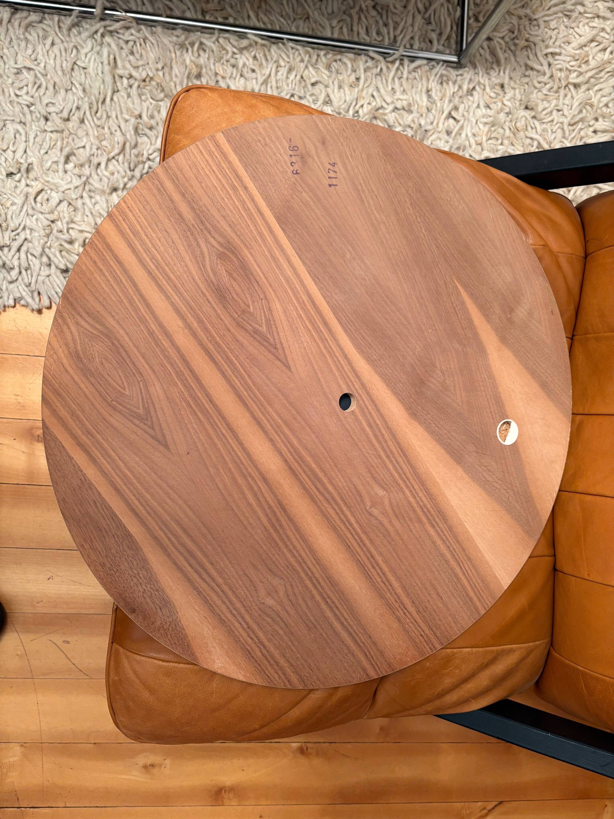 Scandinavian-style crystal mirror, Germany, 1970s