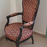 Napoleon III style bergère armchair