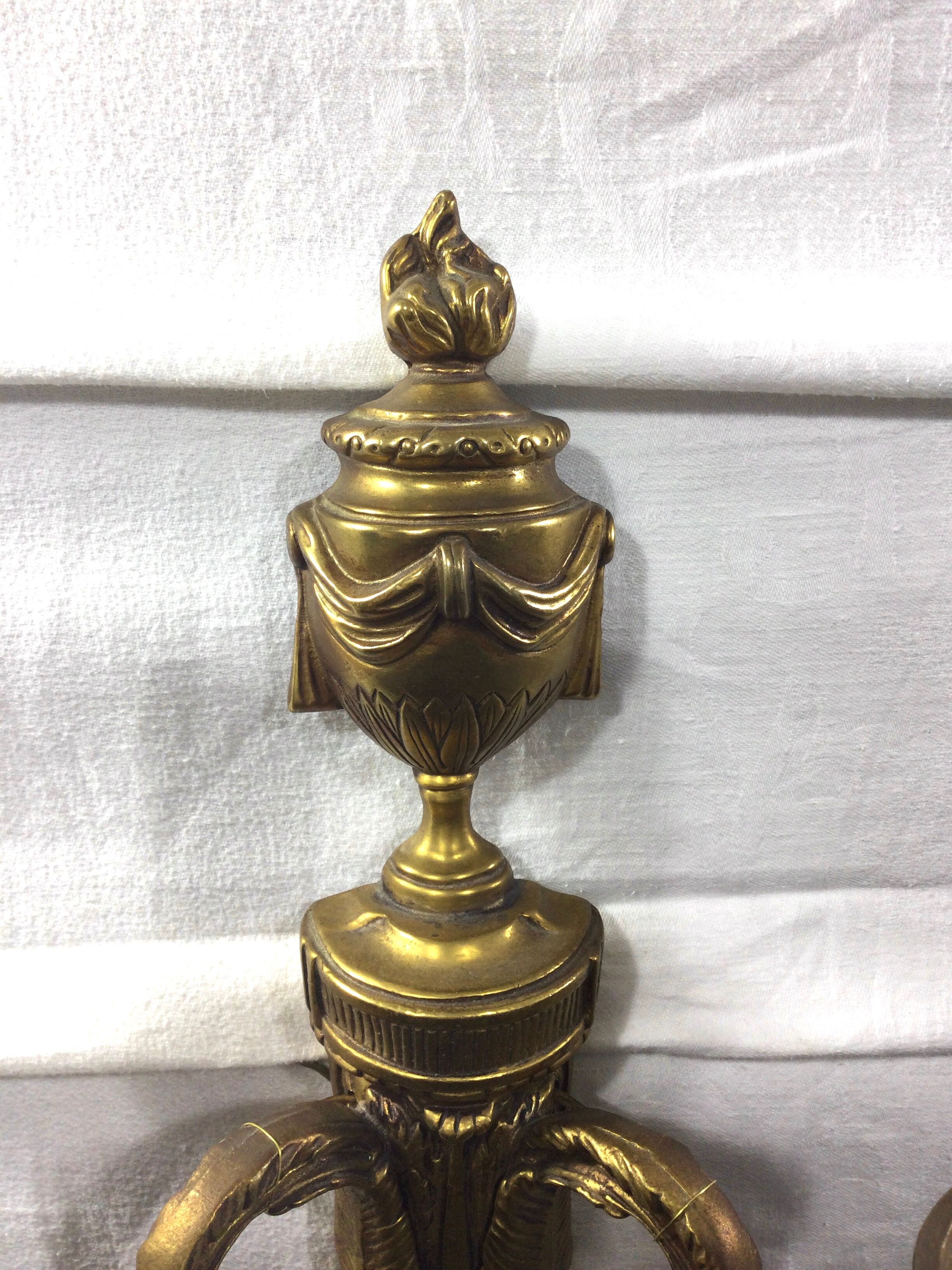 Paire d'applique en bronze st louis XVI