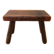 Antique elm stool