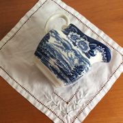 Crémier Lochs of Scotland - Made in England - loch Leven - décors bleu