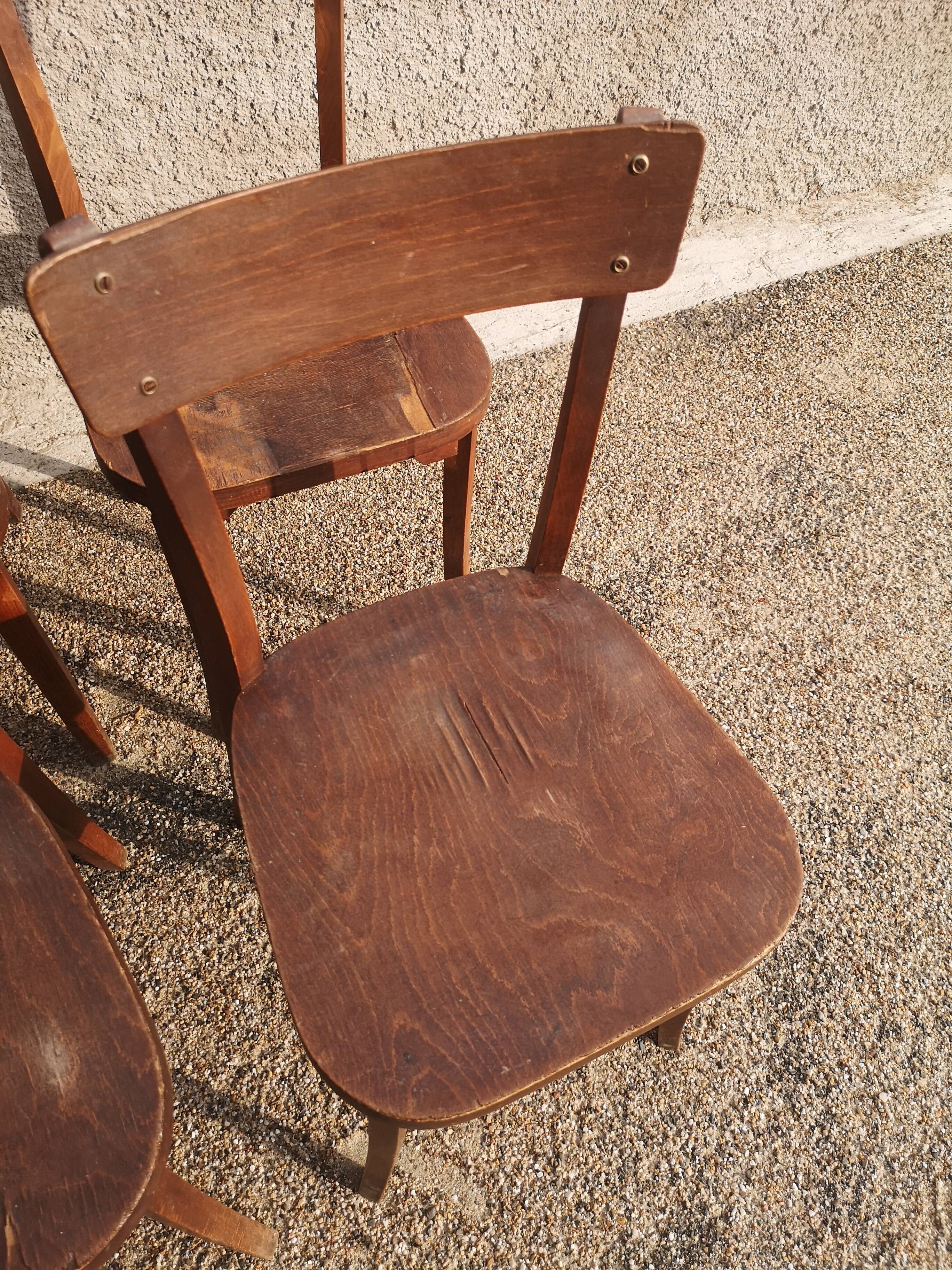 Bistro chairs 60s