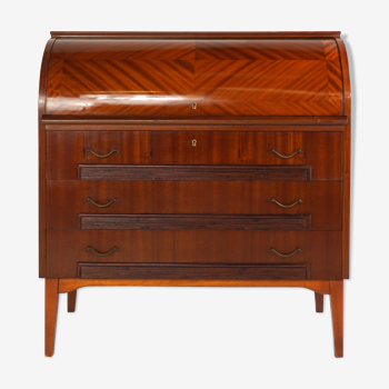 Bureau Cylindre design suédois des années 60 par Egon Ostergaard pour Svensk Mobelindustri