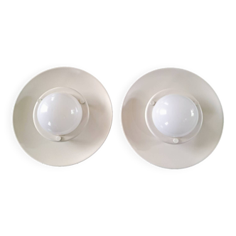 Pair of B. Gantzel ceiling lights for Ikea