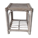 Rattan side table / bedside table 50s-60s